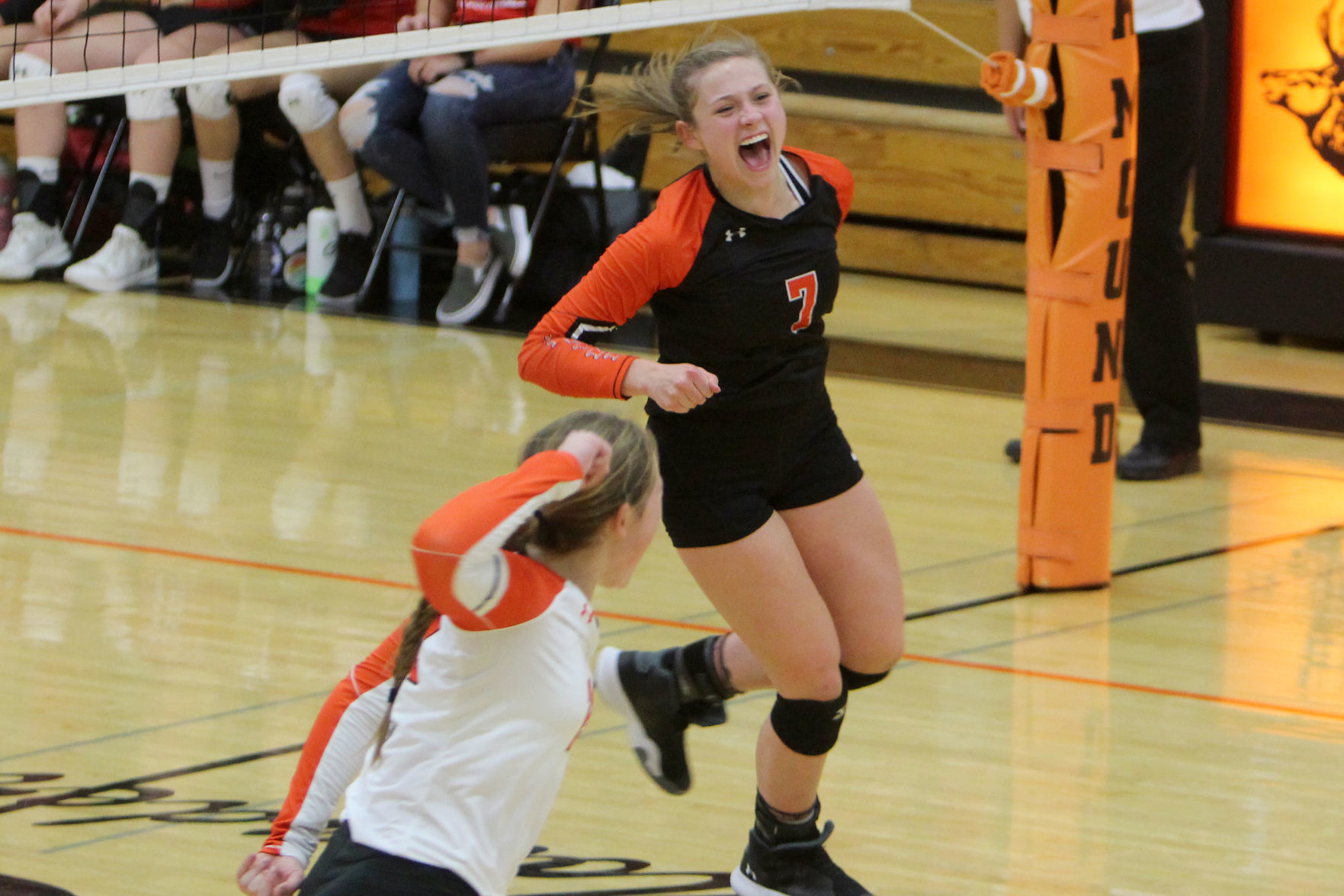 Colfax at Elk Mound volleyball 10-17-19